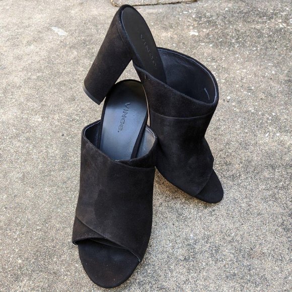 vince heath cross strap sandal